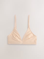 黑色/白色/粉彩玫瑰裸色 - 棉混紡極致舒適胸圍 3 件裝 - 圖片 9/11