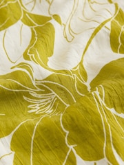 Estampado floral crudo/amarillo - Top de manga corta y corte recto - Imagen 8 de 8