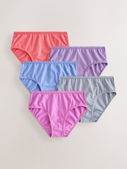 Purple/Green Briefs 5 Pack (1.5-16yrs) - Image 1 of 8