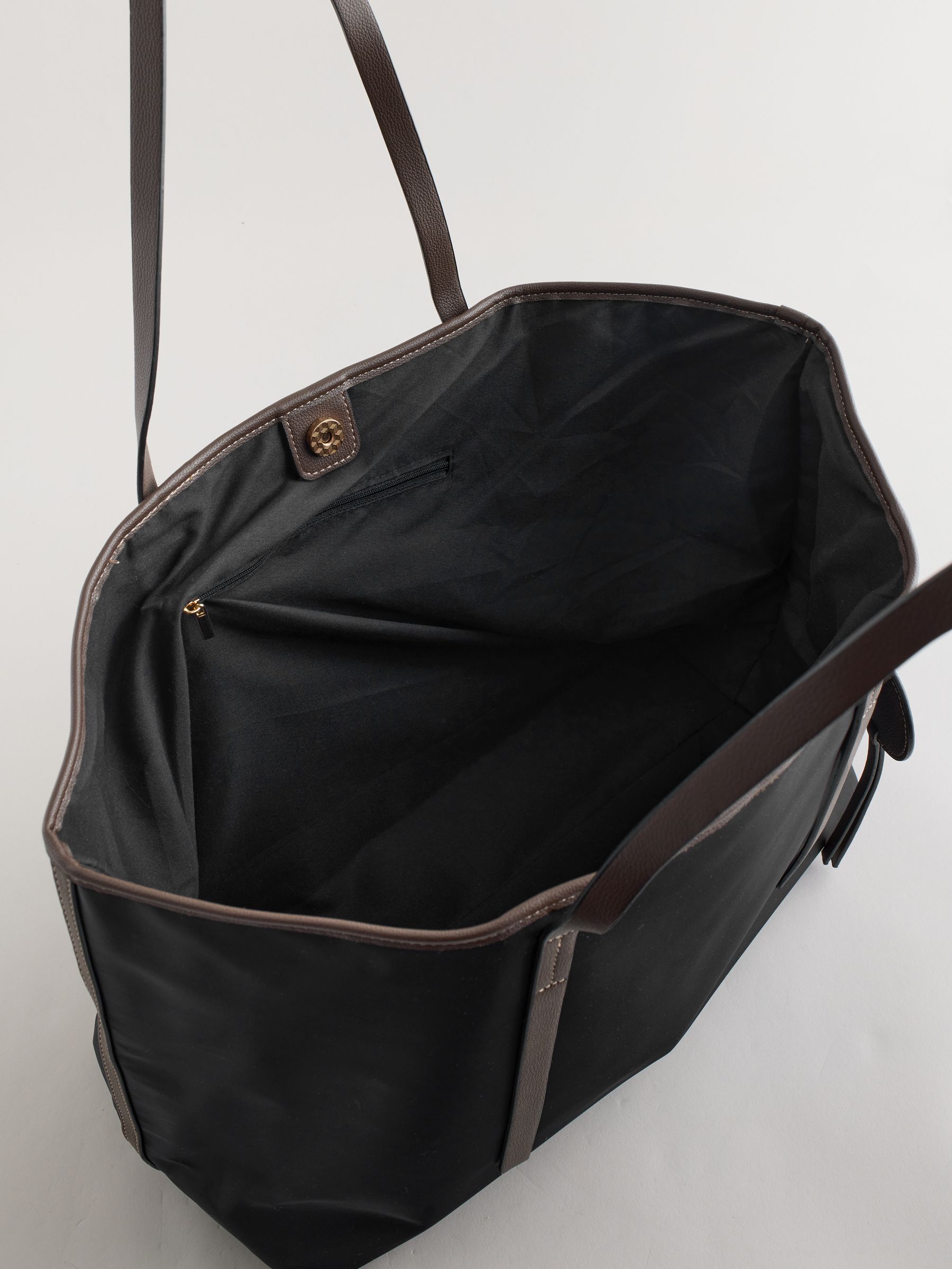 Buy Black Nylon Shoulder Bag from Next Italy
