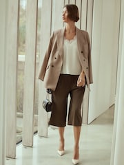 Ecru Satin Lace Cami Top - Image 3 of 5