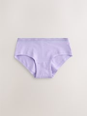 Pastel Pink/Lilac Hipster Briefs 10 Pack (2-16yrs) - Image 10 of 14