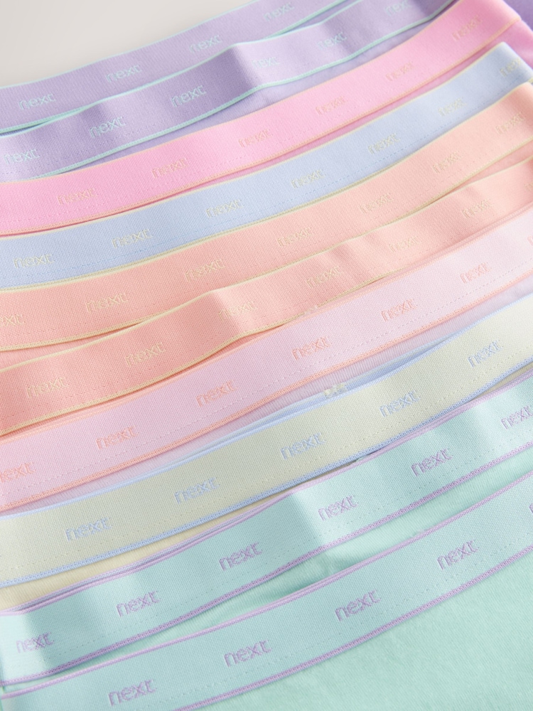 Pastel Pink/Lilac Hipster Briefs 10 Pack (2-16yrs) - Image 14 of 14