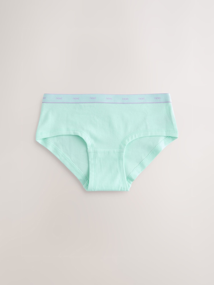 Pastel Pink/Lilac Hipster Briefs 10 Pack (2-16yrs) - Image 2 of 14