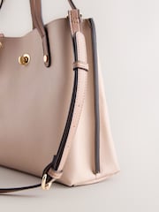 لون مِنك - Charm Hand Held Bag - صورة 8 من 9