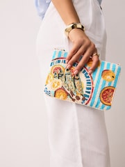Sardine Print Embellished Pouch - Image 3 of 10