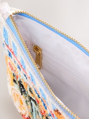 Sardine Print Embellished Pouch - Image 7 of 10