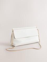 Balts - Foldover Clutch Bag - Attēls 4 no 8