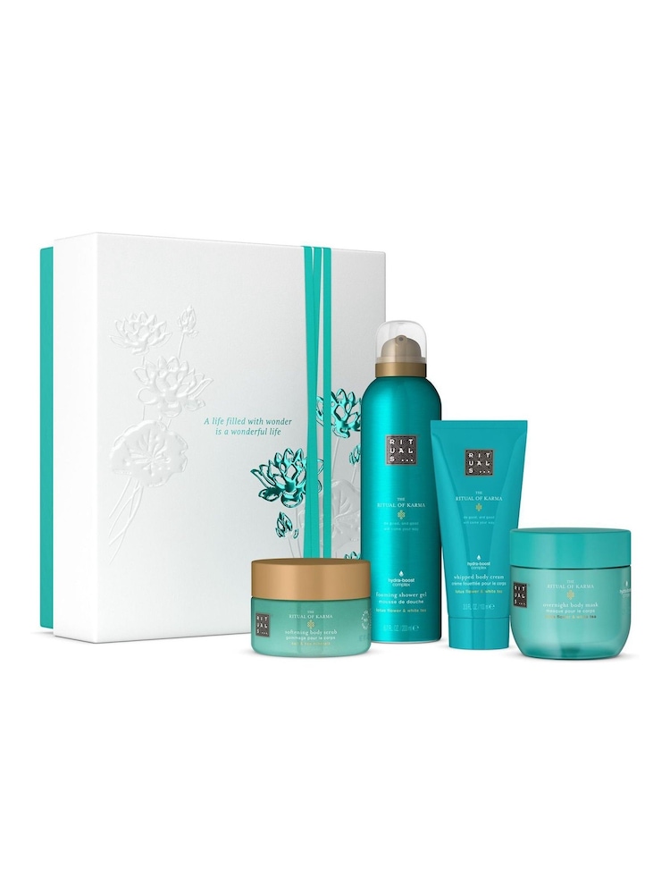Rituals The Karma Lotus Flower & White Tea Medium Gift Set (Worth Over £25) - Image 1 of 5 Rituals The Karma Lotus Flower & White Tea Medium Gift Set (Worth Over £25) - Image 1 of 5