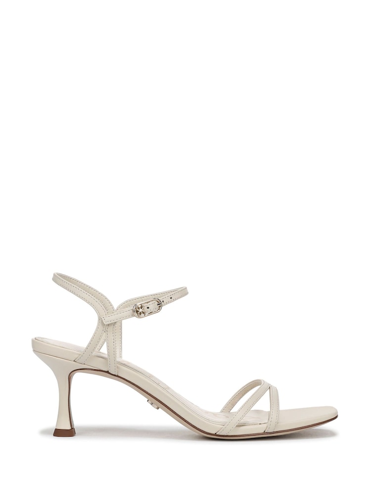 Sam Edelman Modern Ivory Presley Regular Fit Strappy Heeled Sandals - Image 1 of 7 Sam Edelman Modern Ivory Presley Regular Fit Strappy Heeled Sandals - Image 1 of 7