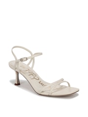 Sam Edelman Modern Ivory Presley Regular Fit Strappy Heeled Sandals - Image 3 of 7