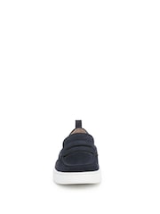 Vionic Navy White Uptown Regular Fit Arch Support Loafers - Image 6 of 7