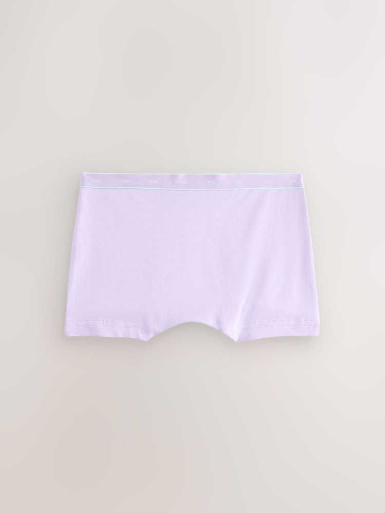 Peach Pink Short Briefs 5 Pack (2-16yrs) - Image 2 of 9