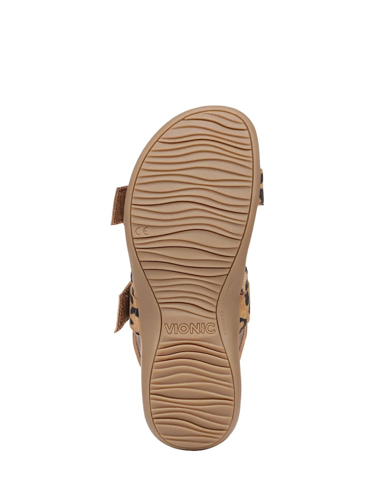 Vionic Animal Reese Wide Fit Arch Support Sandals - Image 7 of 7