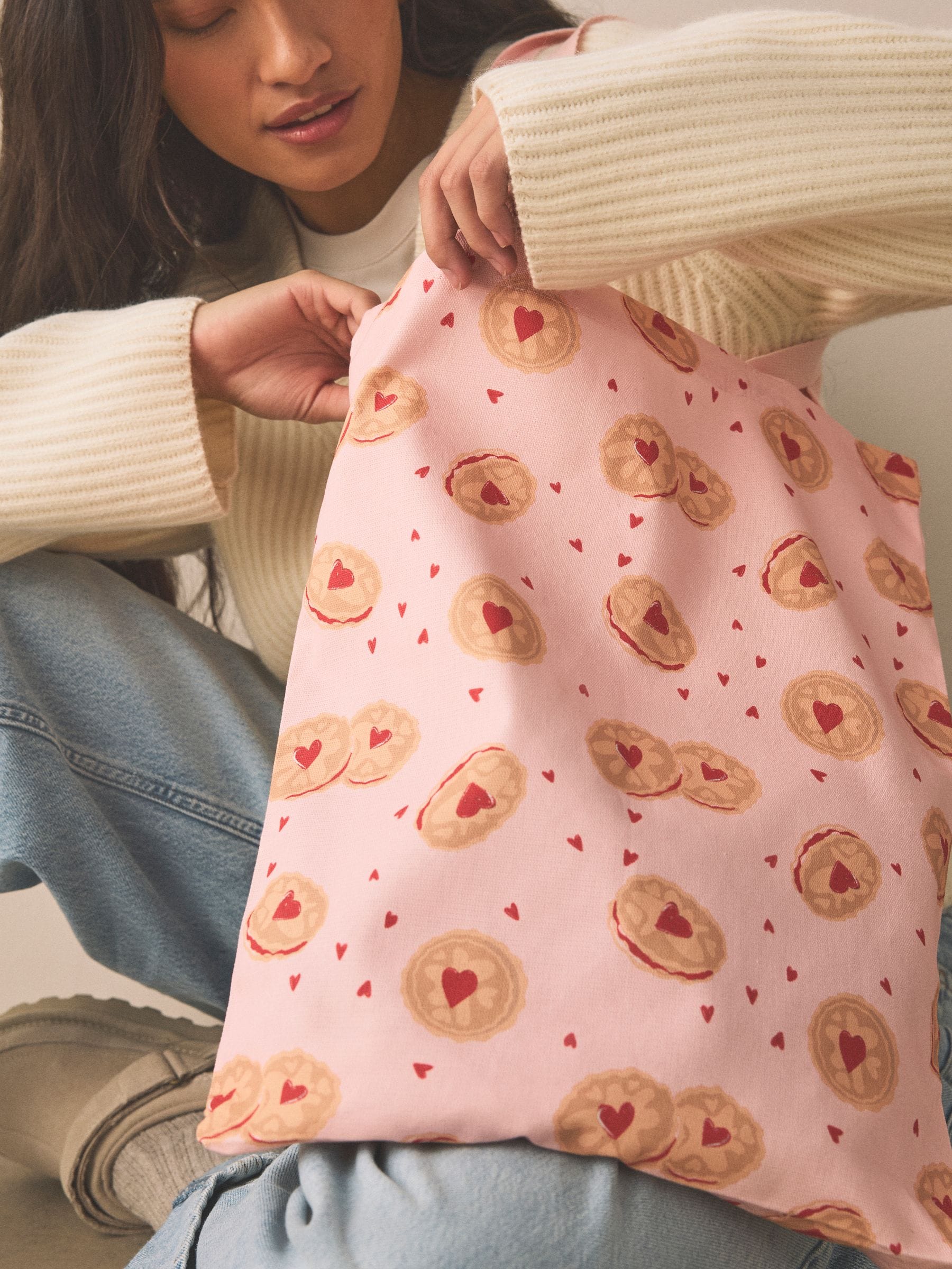 biscuit　レディース　GB XS Buy Biscuit Printed 100% Cotton Shopper Bag from Next Canada