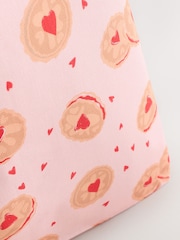 Biscuit imprimé - Cabas en coton - Image 6 sur 8