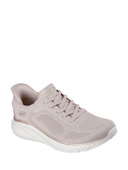 Skechers Natural BOBS Sport Squad Chaos Slip In Trainers - Image 3 of 6