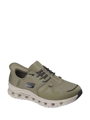Skechers Green Slip-ins Glide Step Pro Trainers - Image 3 of 5