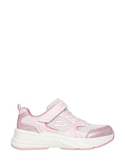 Skechers Pink Retro Graph Trainers - Image 1 of 5