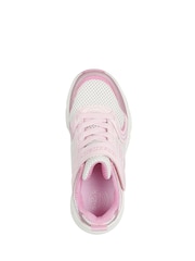 Skechers Pink Retro Graph Trainers - Image 4 of 5