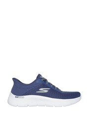 Skechers Blue Go Walk Flex Trainers - Image 1 of 2