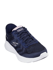 Skechers Blue Dark Go Walk Now Khloe Trainers - Image 3 of 4