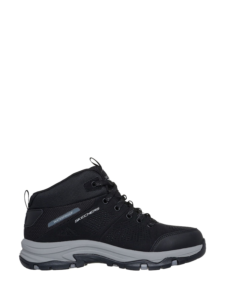 Skechers Black Trego Trail Destination Hiker Boots - Image 1 of 2 Skechers Black Trego Trail Destination Hiker Boots - Image 1 of 2