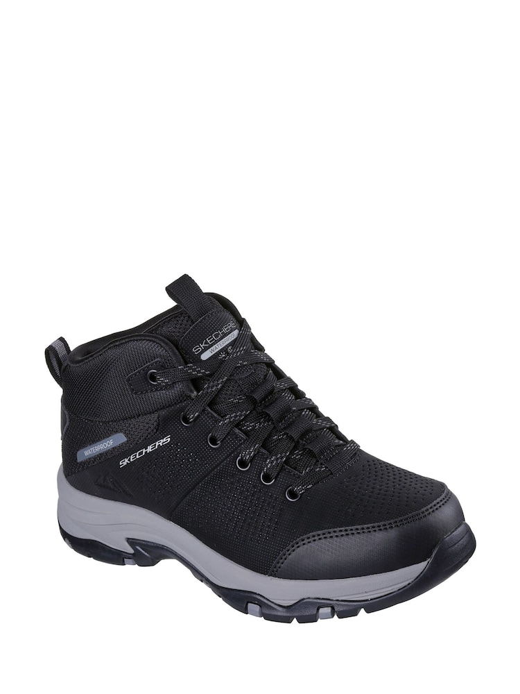 Skechers Black Trego Trail Destination Hiker Boots - Image 2 of 2 Skechers Black Trego Trail Destination Hiker Boots - Image 2 of 2