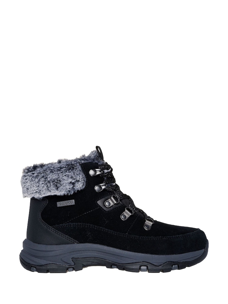 أسود - Skechers Trego Snow Worries Hiker Boots - صورة 1 من 4