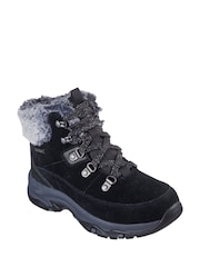أسود - Skechers Trego Snow Worries Hiker Boots - صورة 3 من 4