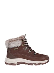 بني - Skechers Trego Snow Worries Hiker Boots - صورة 1 من 4