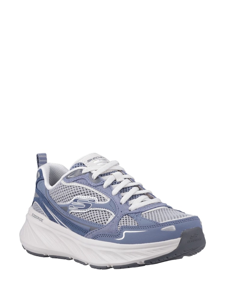 Skechers Blue Edgeride Trainers - Image 2 of 2