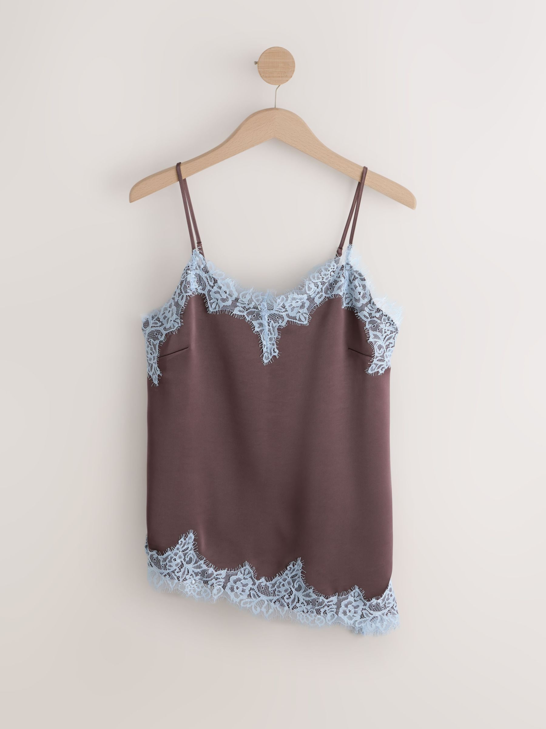 トップス crayme Asymmetry Hem Line Logo Tops Buy Brown/Blue Asymmetric Hem Lace Cami Top from Next USA
