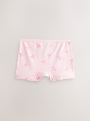 Pink Bear/Bow Short Briefs 5 Pack (2-16yrs) - Image 4 of 9