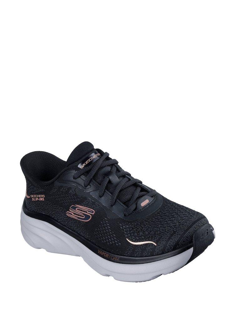 Skechers Black D'Lux Vapor Clear Horizon Trainers - Image 2 of 2