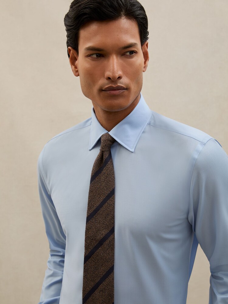 Reiss Soft Blue Spy Shirt - Image 1 of 8 Reiss Soft Blue Spy Shirt - Image 1 of 8
