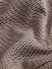 Neutral Brown Signature Full Zip Shacket - Image 9 of 11