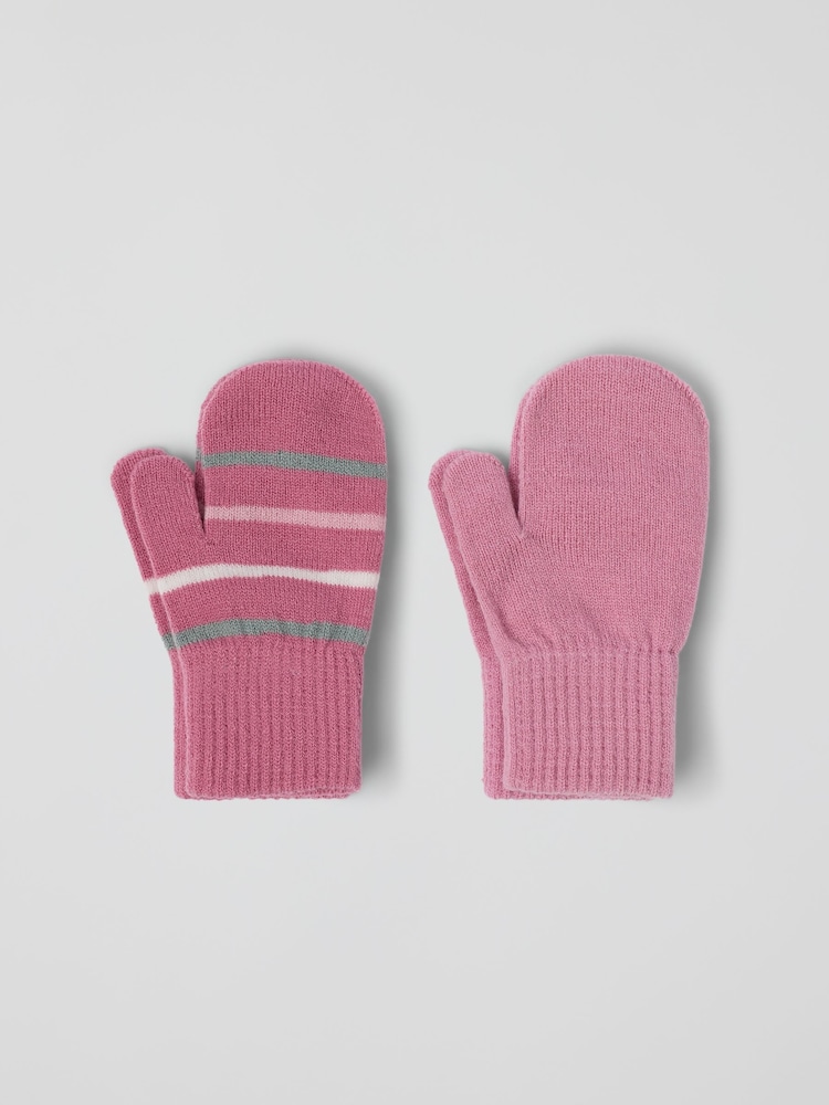 Polarn O. Pyret Pink Magic Mittens 2 Pack - Image 1 of 2 Polarn O. Pyret Pink Magic Mittens 2 Pack - Image 1 of 2