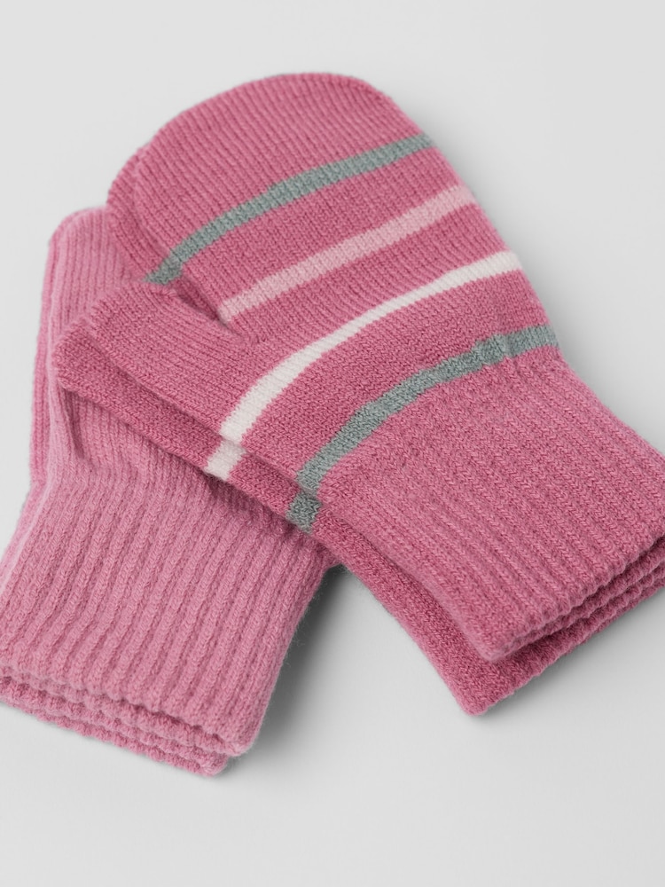 Polarn O. Pyret Pink Magic Mittens 2 Pack - Image 2 of 2 Polarn O. Pyret Pink Magic Mittens 2 Pack - Image 2 of 2