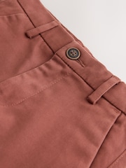 Rust Brown Skinny Fit Stretch Chino Trousers (3-17yrs) - Image 6 of 7
