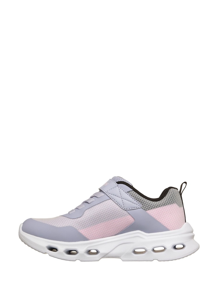 Paars - Skechers Glide-Step Hexa Trainers - Afbeelding 2 van 5