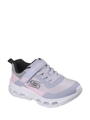 Paars - Skechers Glide-Step Hexa Trainers - Afbeelding 3 van 5