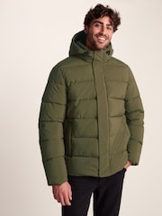 Tog 24 Green Mens Tunnard Padded Short Jacket - Image 2 of 9