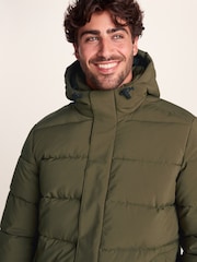 Tog 24 Green Mens Tunnard Padded Short Jacket - Image 6 of 9