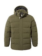 Tog 24 Green Mens Tunnard Padded Short Jacket - Image 9 of 9