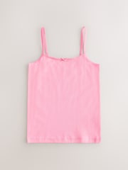 Pink/Orange Cami Vests 5 Pack (1.5-16yrs) - Image 2 of 9