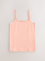 Pink/Orange Cami Vests 5 Pack (1.5-16yrs) - Image 4 of 9