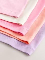 Pink/Orange Cami Vests 5 Pack (1.5-16yrs) - Image 9 of 9