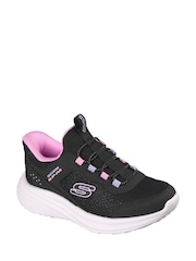 Μαύρο - Skechers Slip-Ins Bounder Pro Trainers - Εικόνα 2 του 4