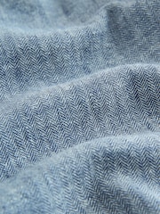 Blue Linen Blend Pull On Trousers (3-16yrs) - Image 7 of 8